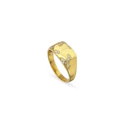 Jane K�nig - Iced Signet Ring