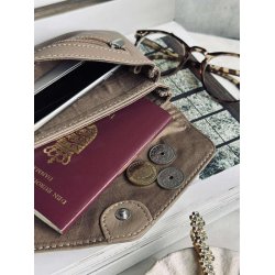 Depeche - Pung/b�ltetaske, Dusty Taupe 