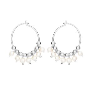 Susanne Friis Bjrner - Hoops m. Farvede Sten