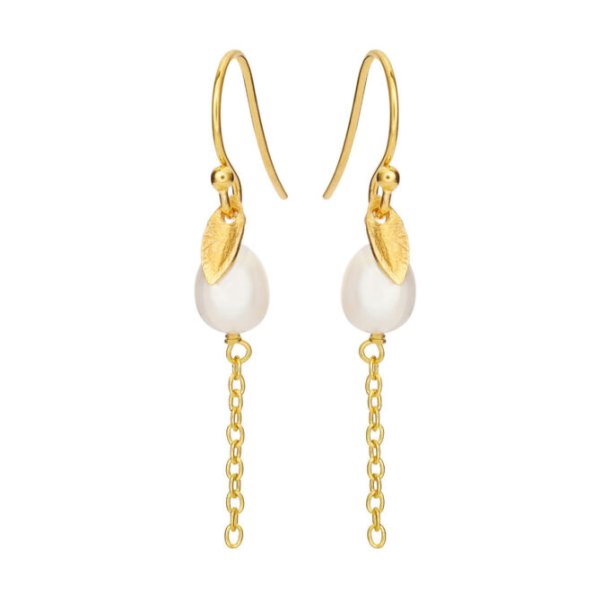 Susanne Friis Bjrner - rekroge M. Lille Blad &amp; Hvid Perle