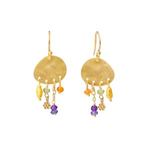 Susanne Friis Bjrner - reringe med farvede sten og perler