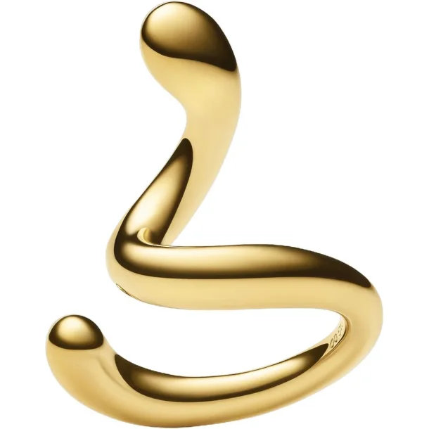 Maria Black - Coil Whirl Ear Cuff, Forgyldt