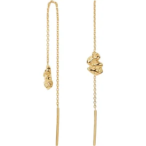Camille Brinch - Lille Sway Zebra Earlines �reringe, Forgyldt
