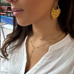 Sistie 2nd - Bubble Halsk�de, Forgyldt