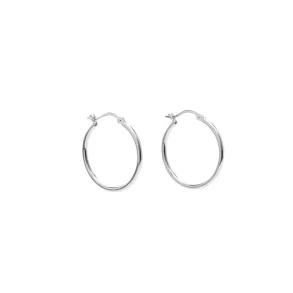 Pico - Basic Large Hoops reringe, Slv