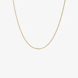 Camille Brinch - Textured Dots Halsk�de, Forgyldt