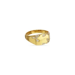 Jane K�nig - Iced Signet Ring