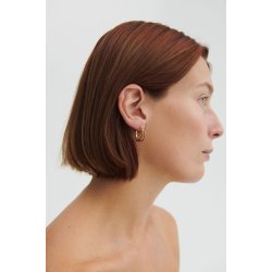 Pernille Corydon - Stream Hoops reringe, Slv