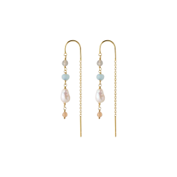 Pernille Corydon - Mellow Blue reringe, Guld