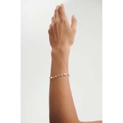 Pernille Corydon - Mellow Blue Armbnd, Guld