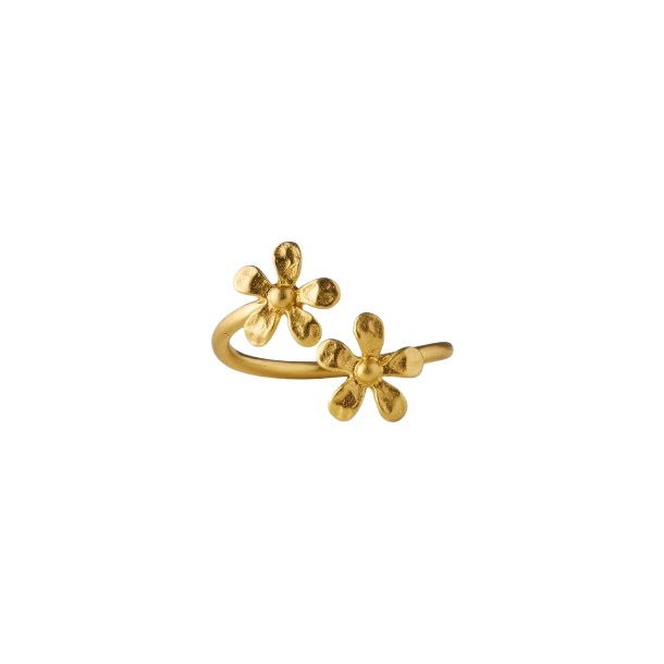 Pernille Corydon - Wild Poppy Ring, Guld