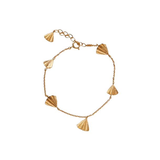 Pernille Corydon - Autumn Leaf Armbnd, Guld