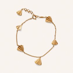 Pernille Corydon - Autumn Leaf Armbnd, Guld
