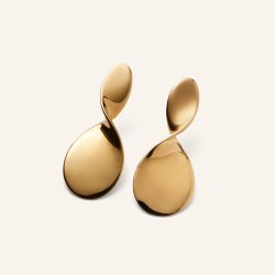 Pernille Corydon - La Pausa Earrings, Guld