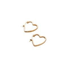 Pernille Corydon - Affection Hoops, Forgyldt