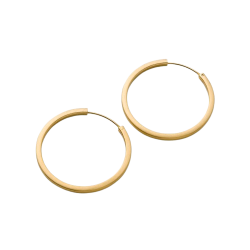 Pernille Corydon - Circle Line Hoops �reringe, Forgyldt