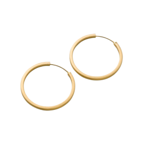 Pernille Corydon - Circle Line Hoops �reringe, Forgyldt