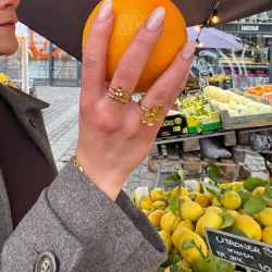 Sistie 2nd - Aria Ring, Forgyldt