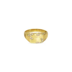 Jane K�nig - Iced Signet Ring