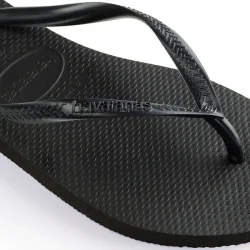 Havaianas - Slim Klipklapper, Sort