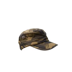 Black Colour - Glenna Camouflage Kasket, Camouflage