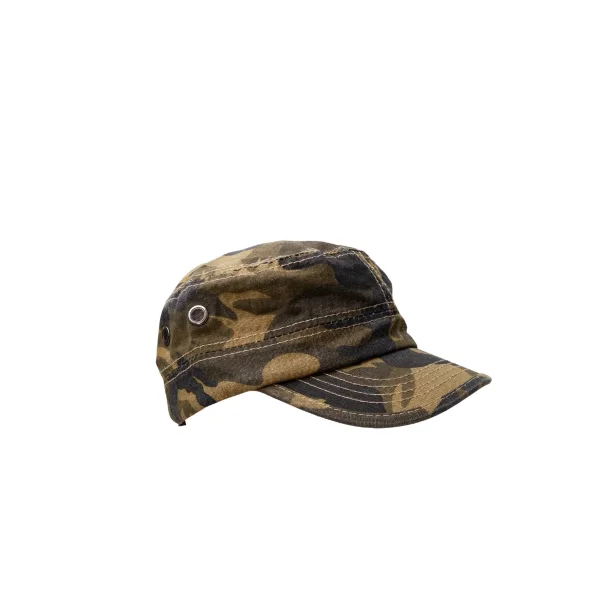 Black Colour - Glenna Camouflage Kasket, Camouflage