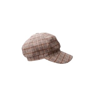 Black Colour - Bcrosina Checked Kasket, Sand