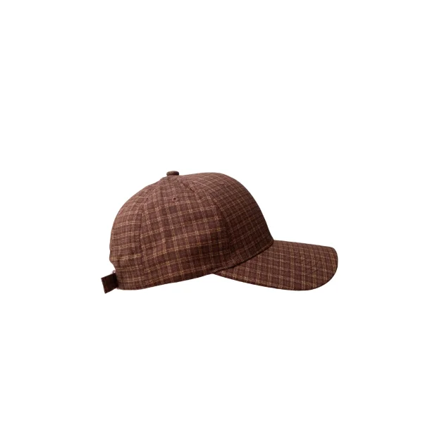 Black Colour - Bczigga Checked Kasket, Coffee