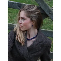 So - Faro Krystal Halskde, Lapis Lazuli (Visdom)