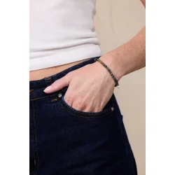 So - Indian Krystal Armbnd, Agate (Styrke)