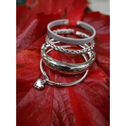 Black Colour - Bcisobel Bracelet, Slvfarvet