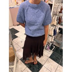 Coffee Beanies - Ida Alpaka Kort�rmet Strik, Pei Blue 