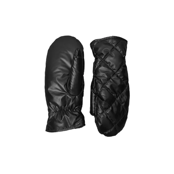 Black Colour - Bcpaloma Quilted Luffer, Black Metallic