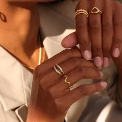 Izabel Camille - Titania Ring, Forgyldt