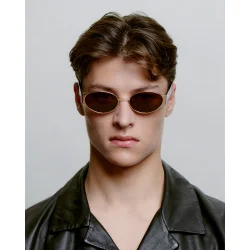 A. Kj�rbede - Bella Solbriller, Gold Demi Tortoise