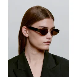 A. Kj�rbede - Bella Solbriller, Gold Demi Tortoise