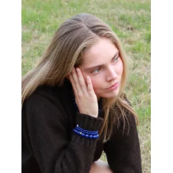 So - Krystal armbnd, Lapis Lazuli (Visdom)