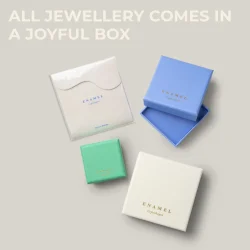 Enamel - Organic Star Medium �reringe, Fors�lvet