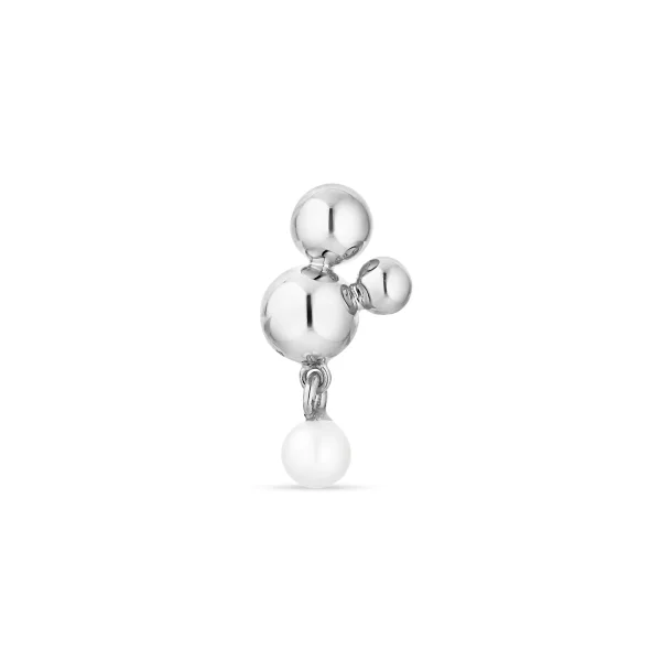 Jane Knig - Atomic Stud w. Pearl Pendant