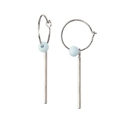 Scherning - Aura Perle reringe, Cloud/Silver