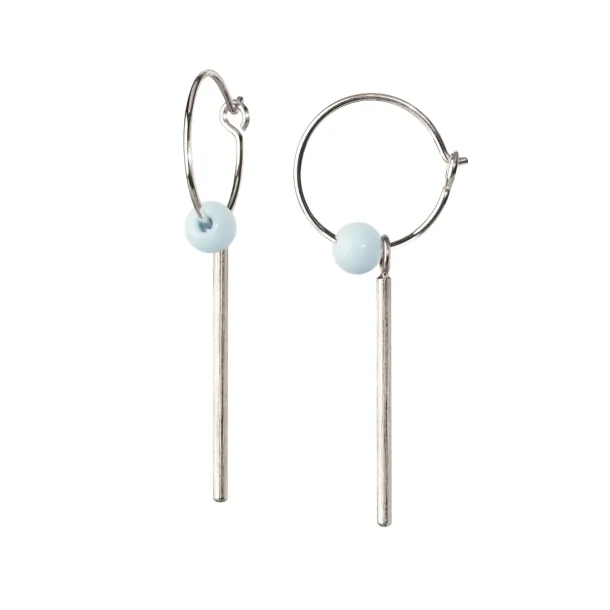 Scherning - Aura Perle reringe, Cloud/Silver