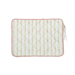 Maanesten - Alesea Computer Sleeve, Summer Stripes Peach