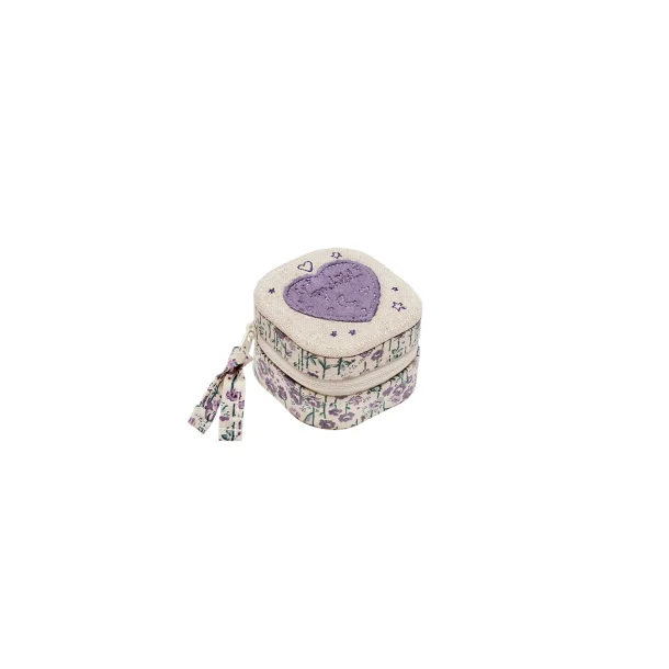 Maanesten - Alice Smykkeskrin Box, Purple Heart