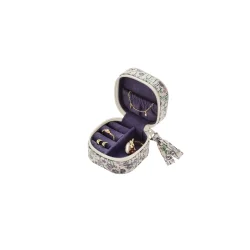 Maanesten - Alice Smykkeskrin Box, Purple Heart