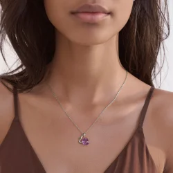 Maanesten - Amethyst Air Vedh�ng, S�lv