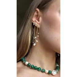 Nuni Copenhagen - Angelina Small reringe, Pearl