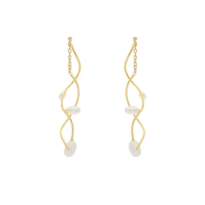 Nuni Copenhagen - Angelina Small reringe, Pearl