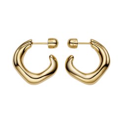 Maria Black - Anil Hoops Large, Forgyldt