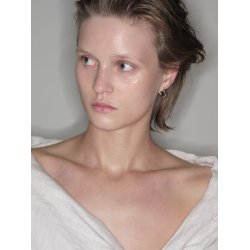 Maria Black - Anil Hoops Small, S�lv