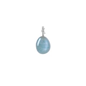 Maanesten - Aquamarine Water Vedh�ng, S�lv